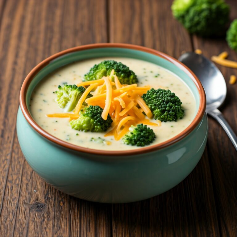 Broccoli Cheese Soup Recipe: A Cozy and Delicious Comfort Food