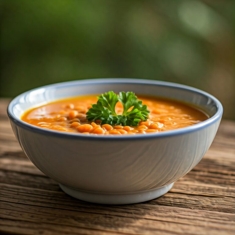 Carrot and Lentil Soup Recipe