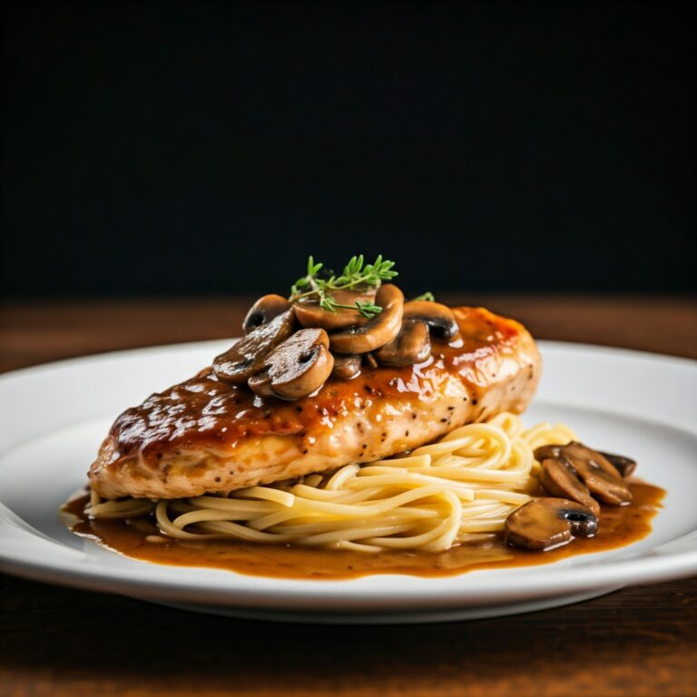 Chicken Marsala with Mushrooms Recipe