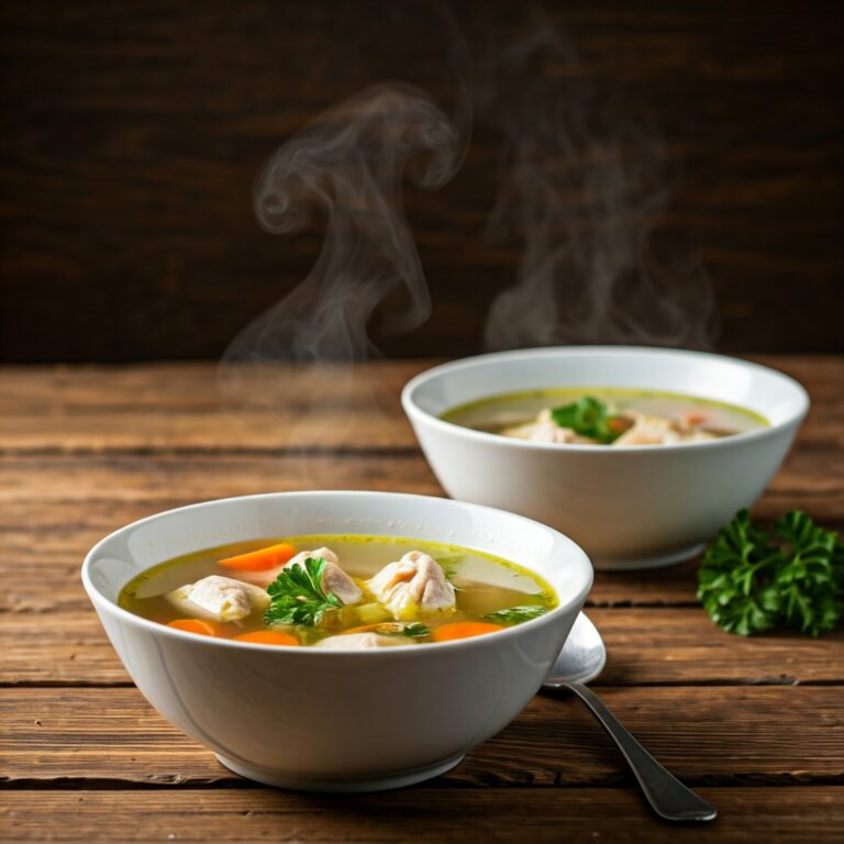 Chicken Bone Broth Soup Recipe: Nourishing and Delicious