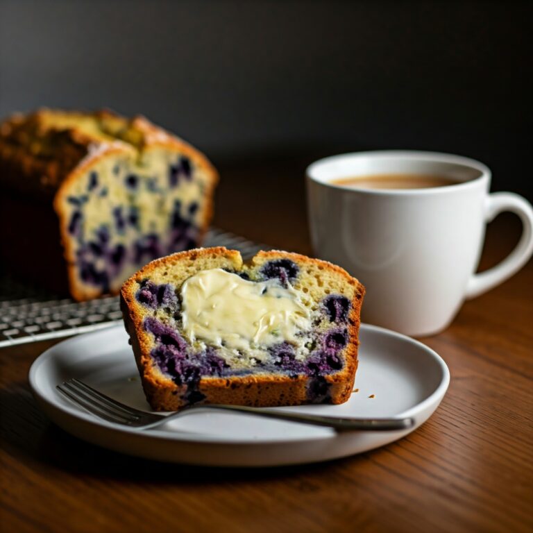 Lemon Blueberry Bread Recipe