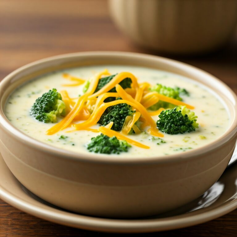 Panera Bread Broccoli and Cheese Soup Recipe