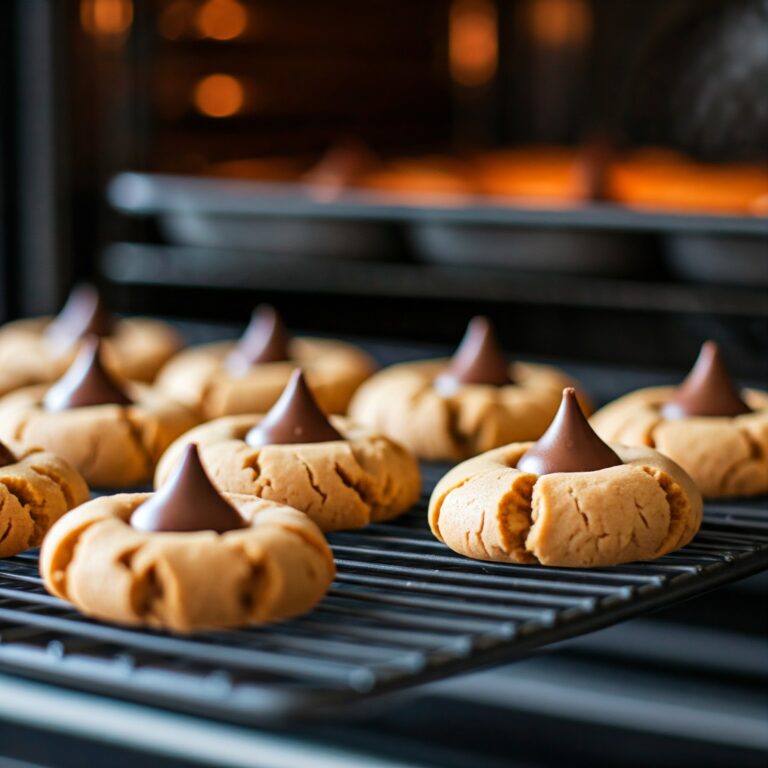 Peanut Butter Blossom Cookies Recipe