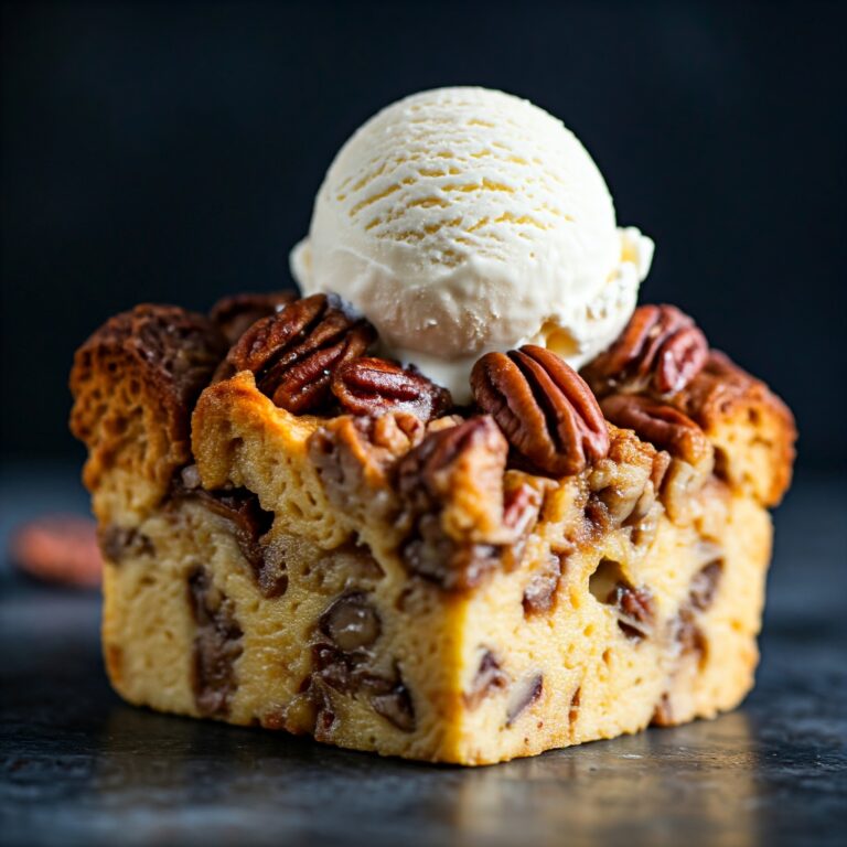 Pecan Pie Bread Pudding Recipe