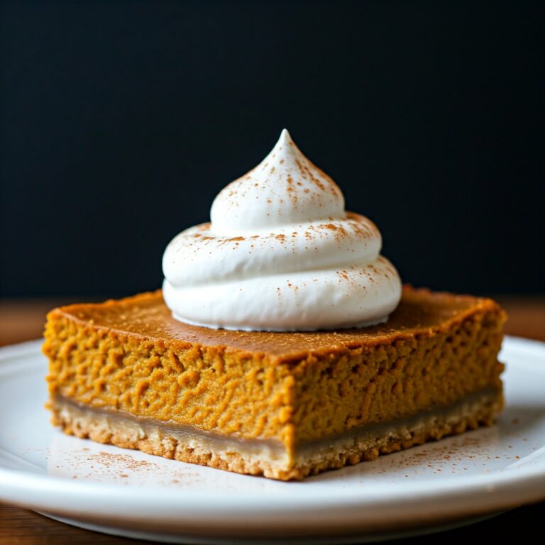 Pumpkin Pie Bars Recipe