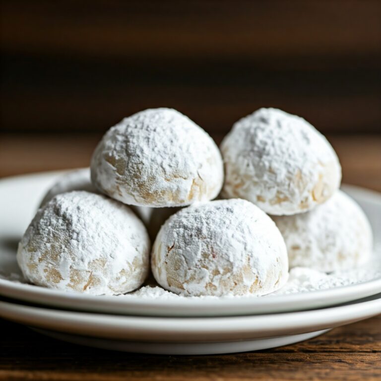 Snowball Cookies Recipe