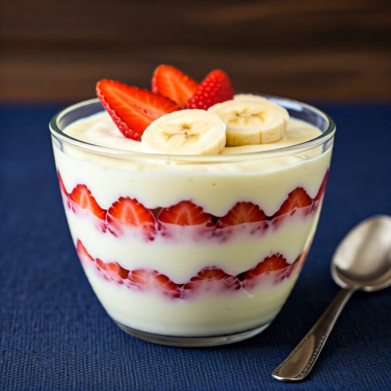 Strawberry Banana Pudding Recipe