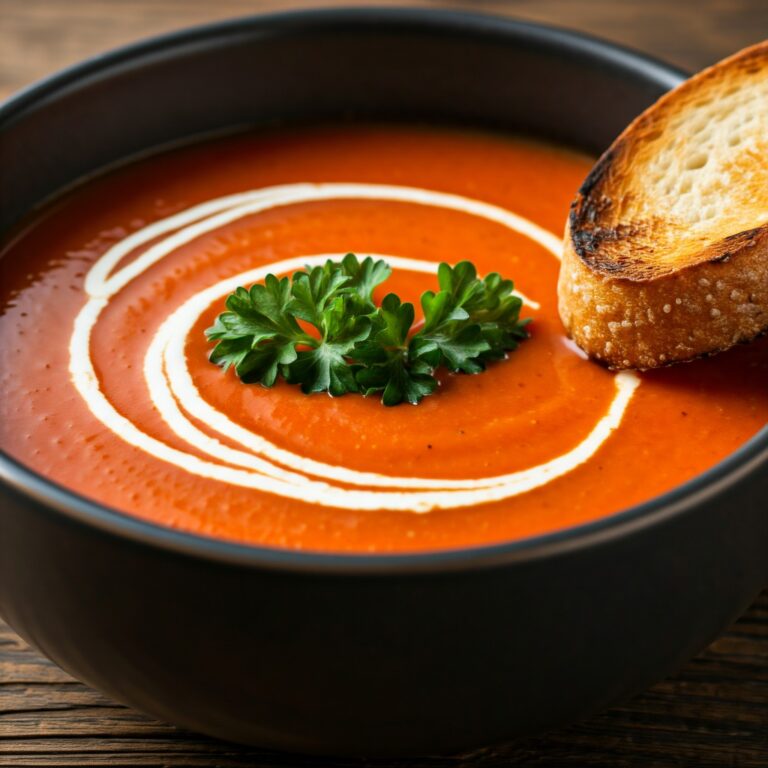 Tomatoes Bisque Soup Recipe