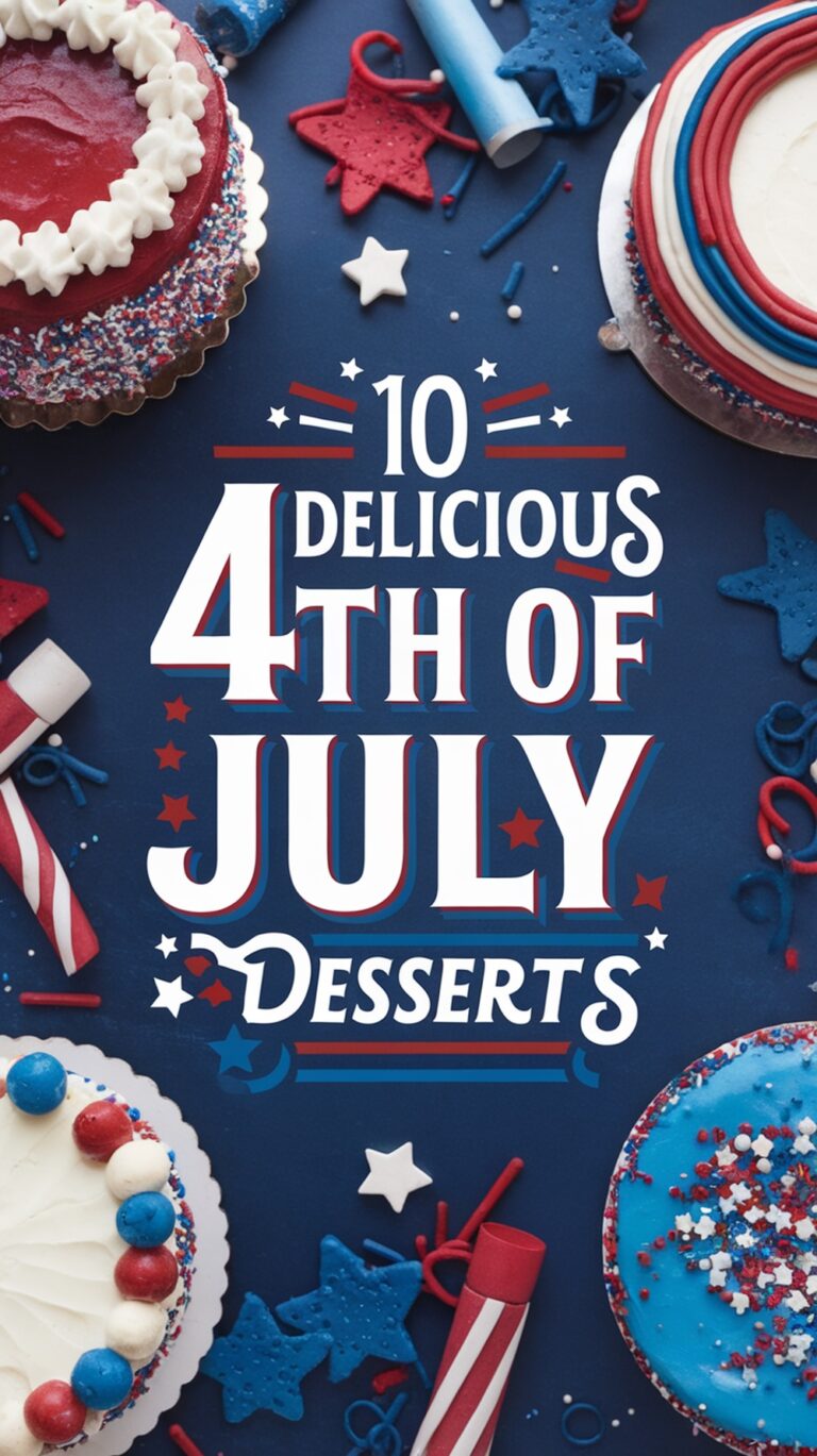 10 Delicious 4th of July Desserts to Celebrate Independence Day