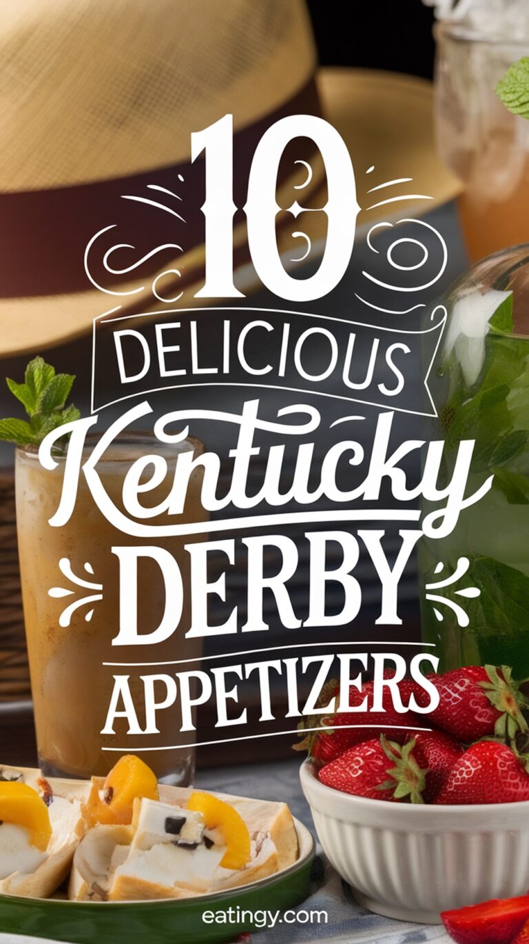 10 Delicious Kentucky Derby Appetizers for Your Party