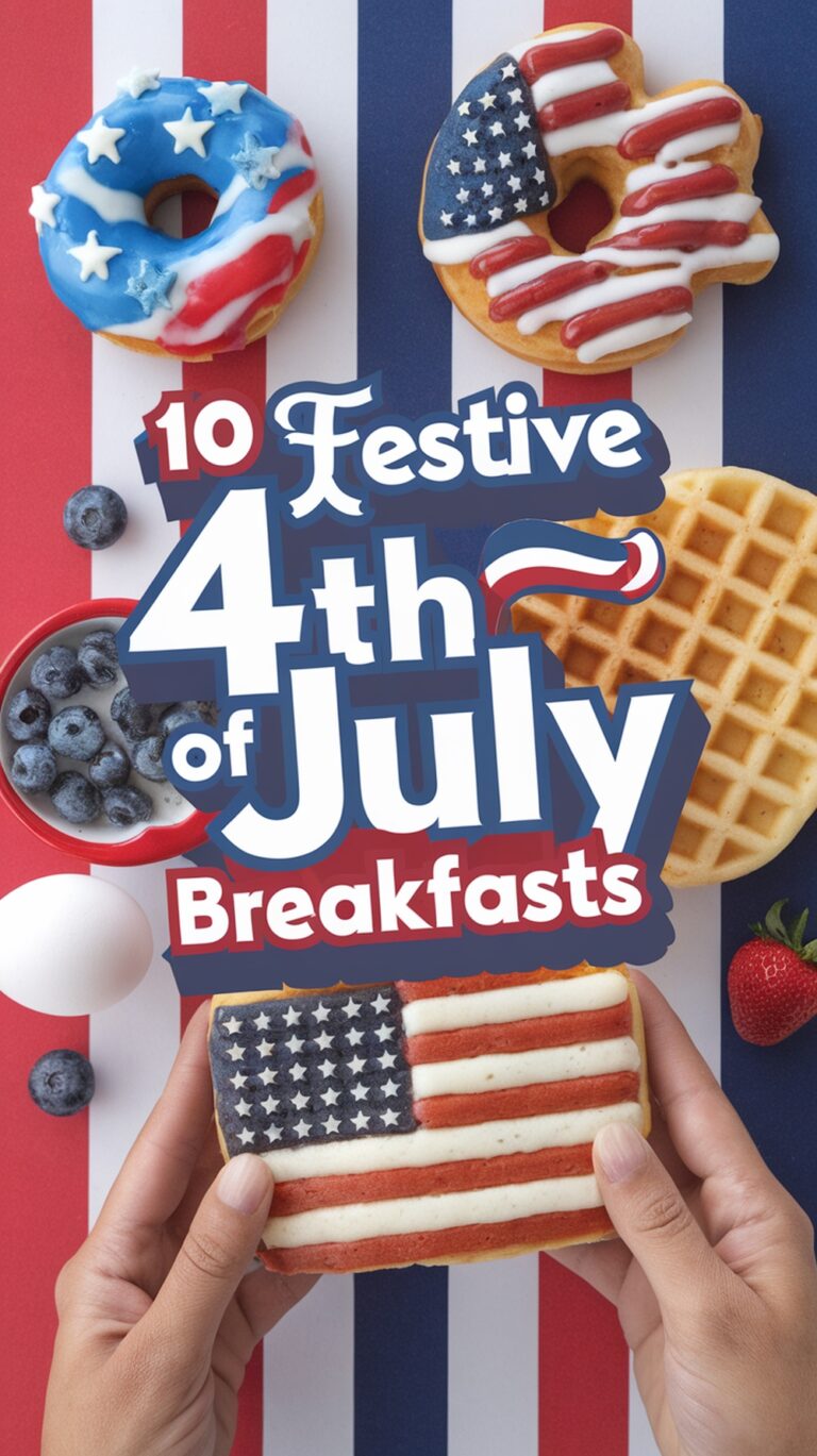 10 Festive 4th of July Breakfast Ideas to Celebrate the Holiday