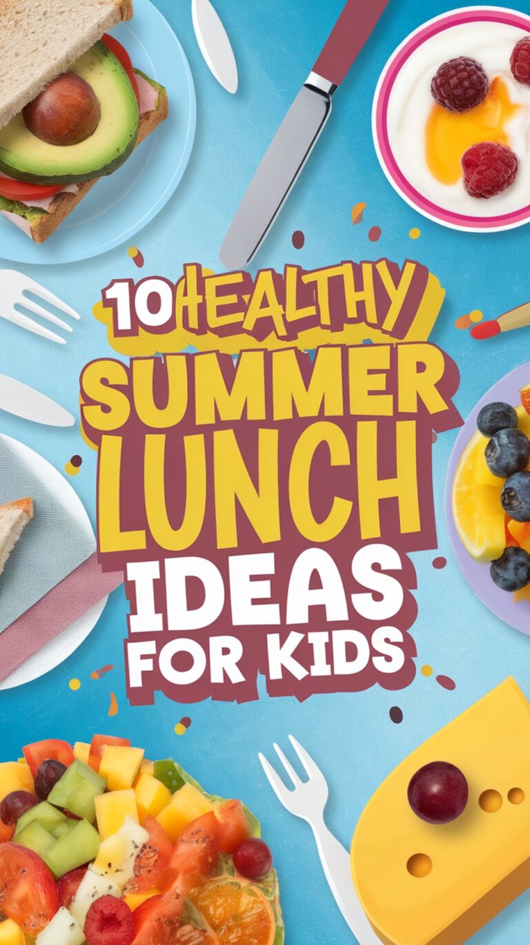 10 Healthy Summer Lunch Ideas Your Kids Will Love