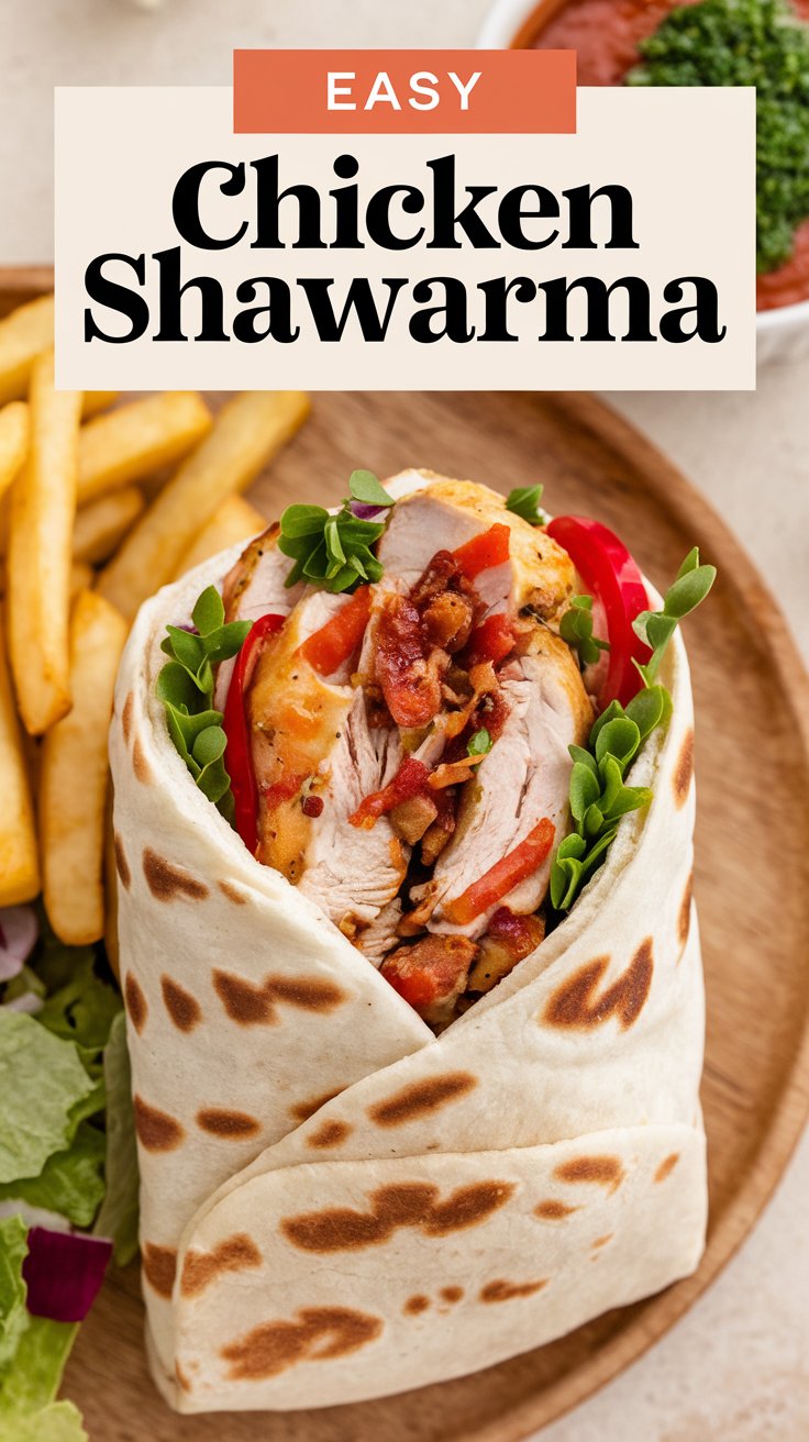 Easy Chicken Shawarma Recipe