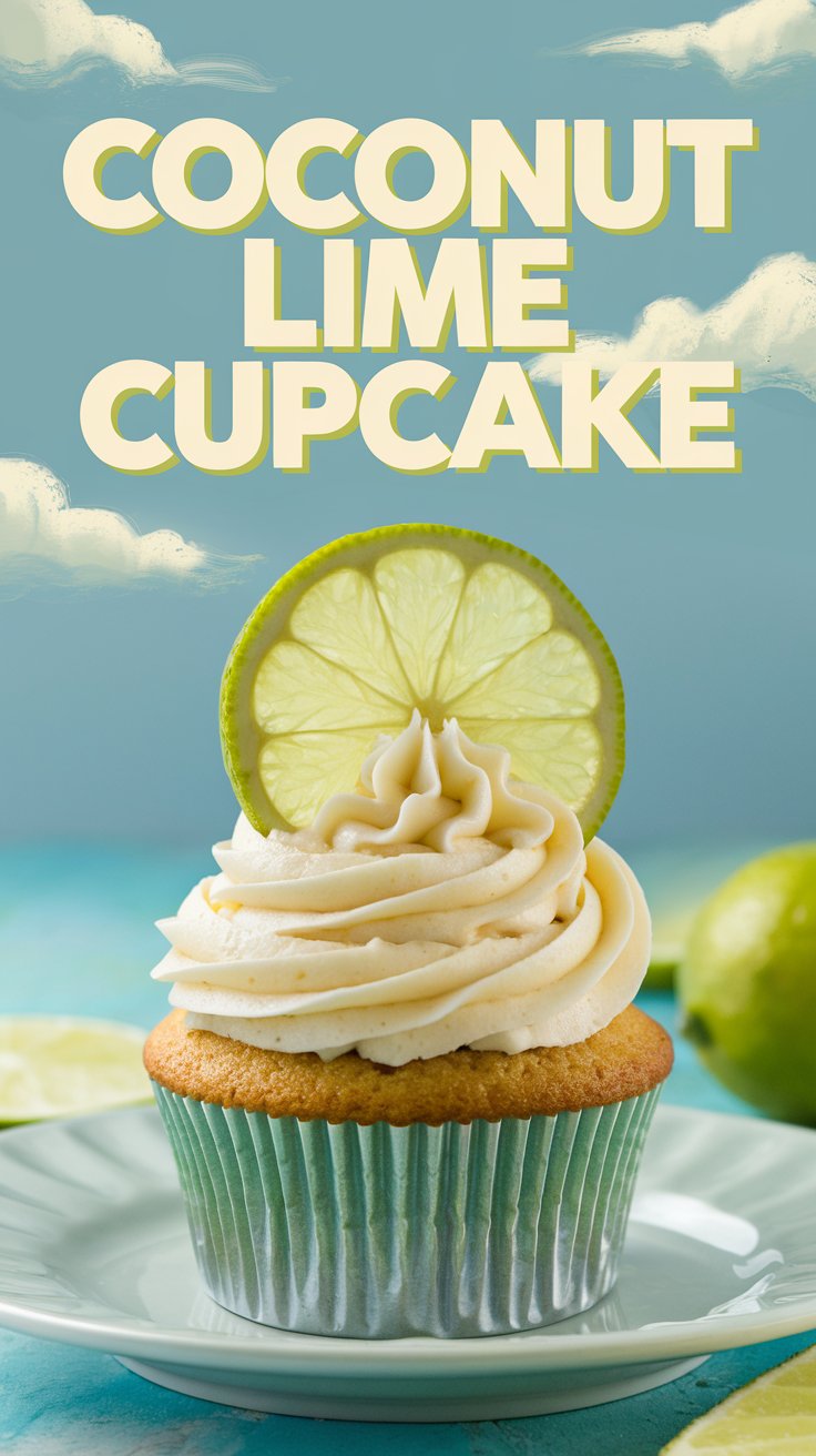 Coconut Lime Cupcakes: A Tropical Delight