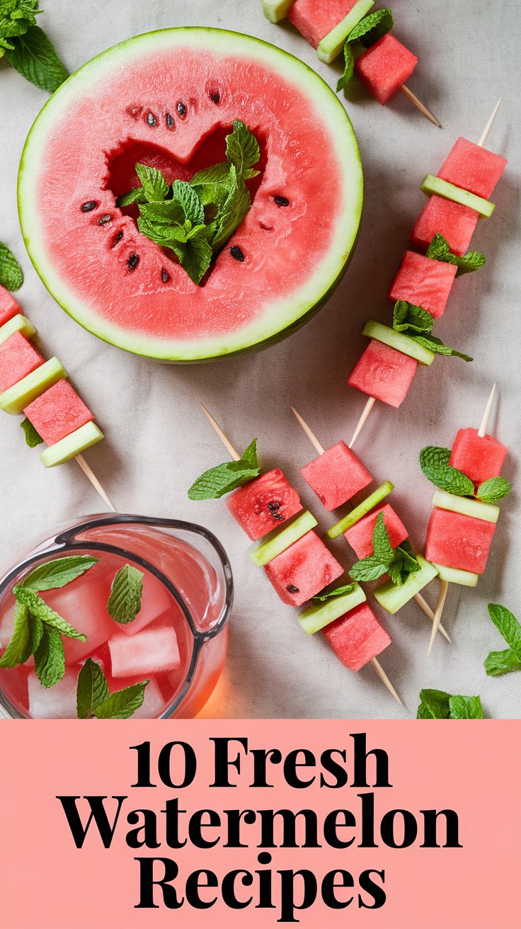 10 Refreshing Watermelon Recipes