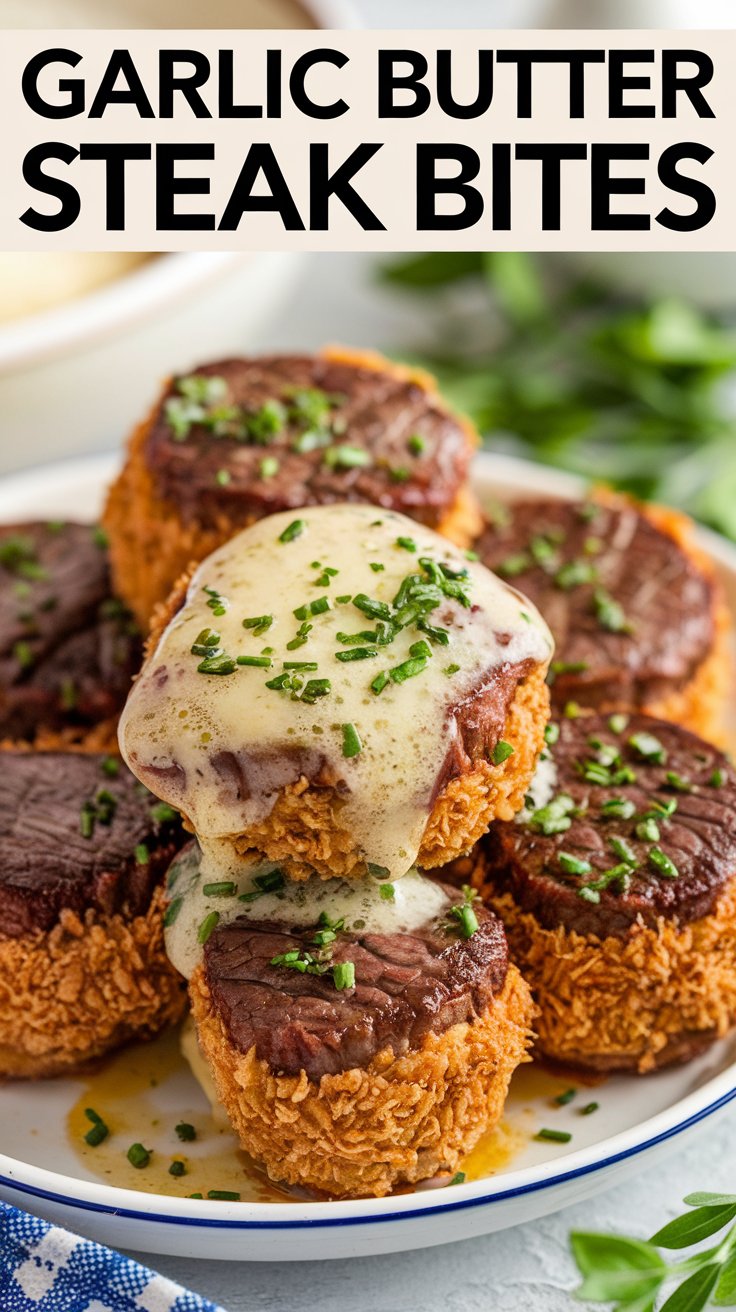 Garlic Butter Steak Bites