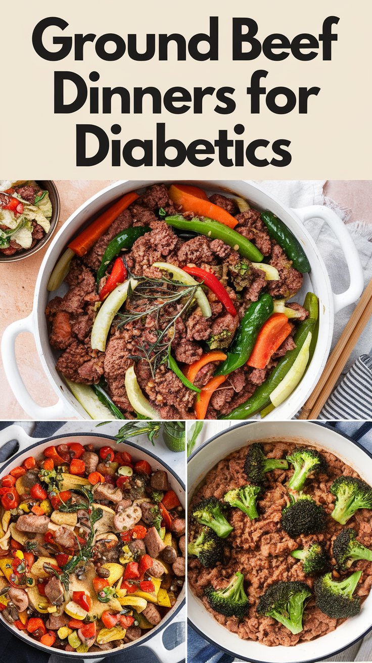 10 Delicious Ground Beef Dinners for Diabetics: Flavorful Meals for Healthy Living