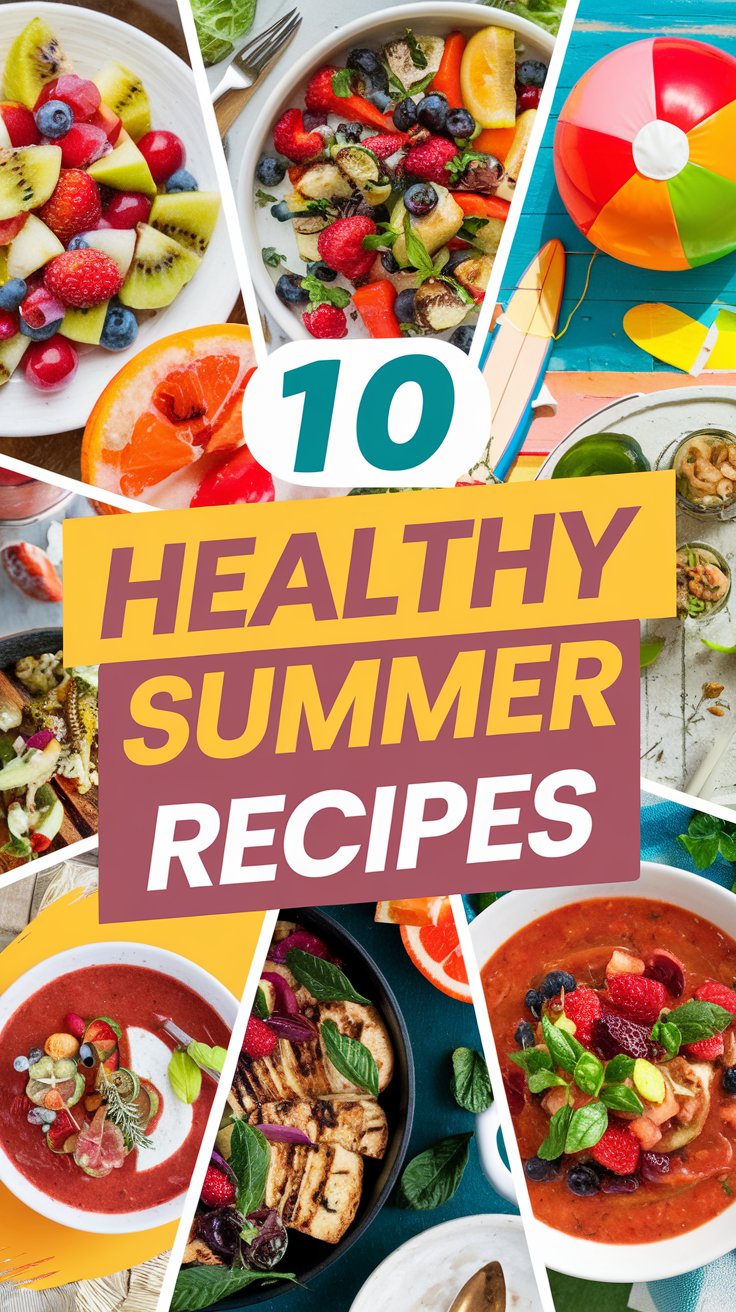 10 Delicious + Healthy Summer Recipes