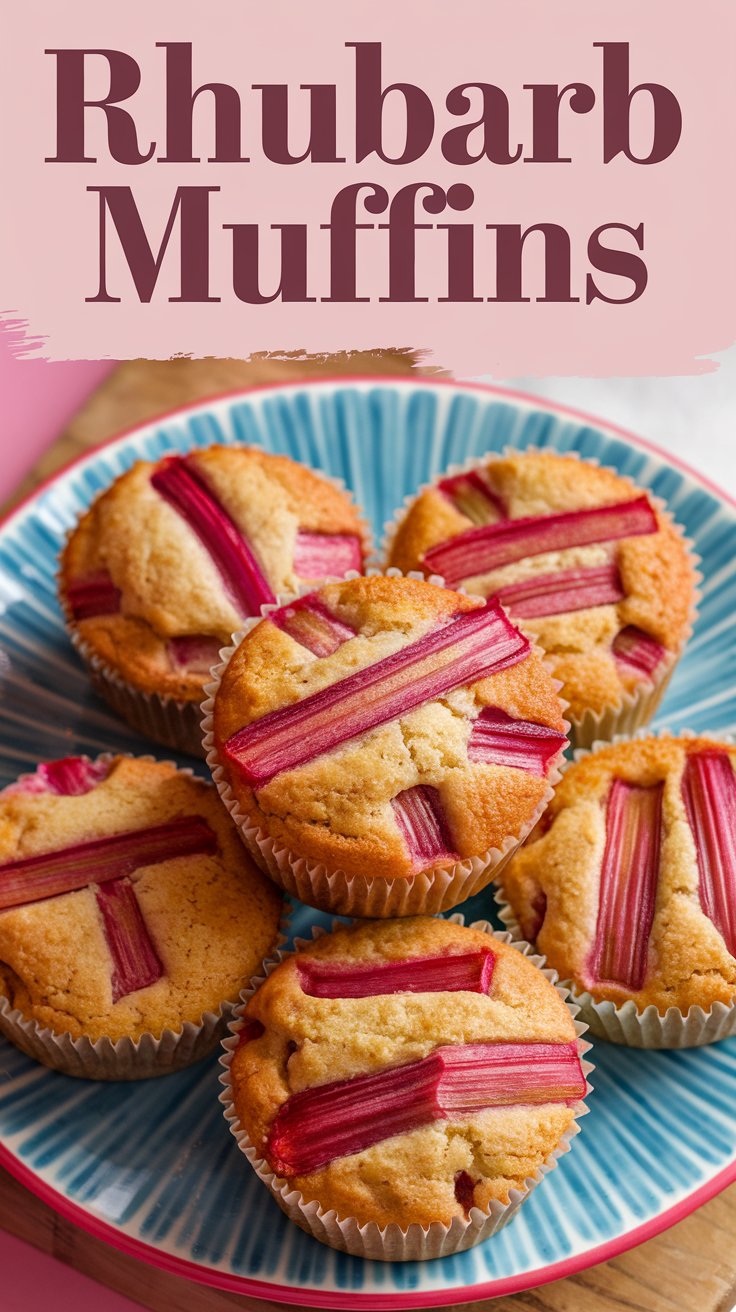 Rhubarb Muffins Recipe: A Tart and Sweet Delight