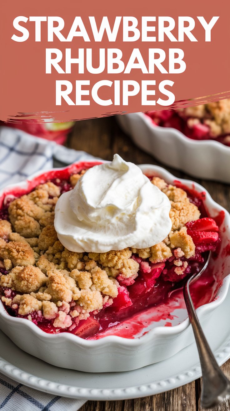 10 Irresistible Strawberry Rhubarb Recipes to Delight Your Taste Buds