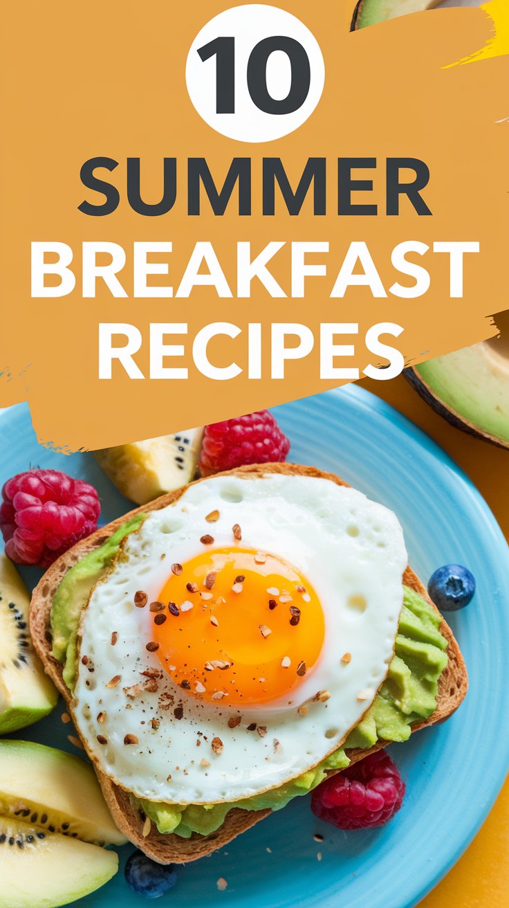 10 Sizzling Summer Breakfast Recipes