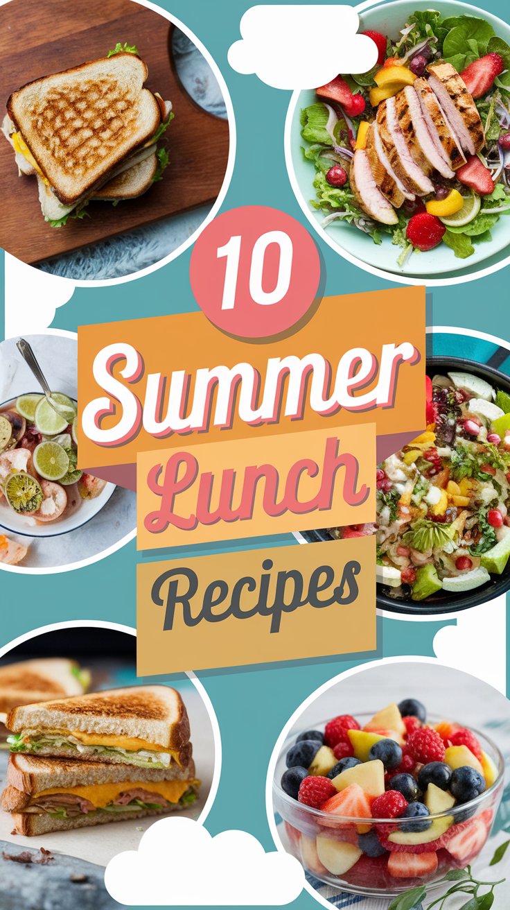 10 Refreshing Summer Lunch Recipes to Boost Your Day