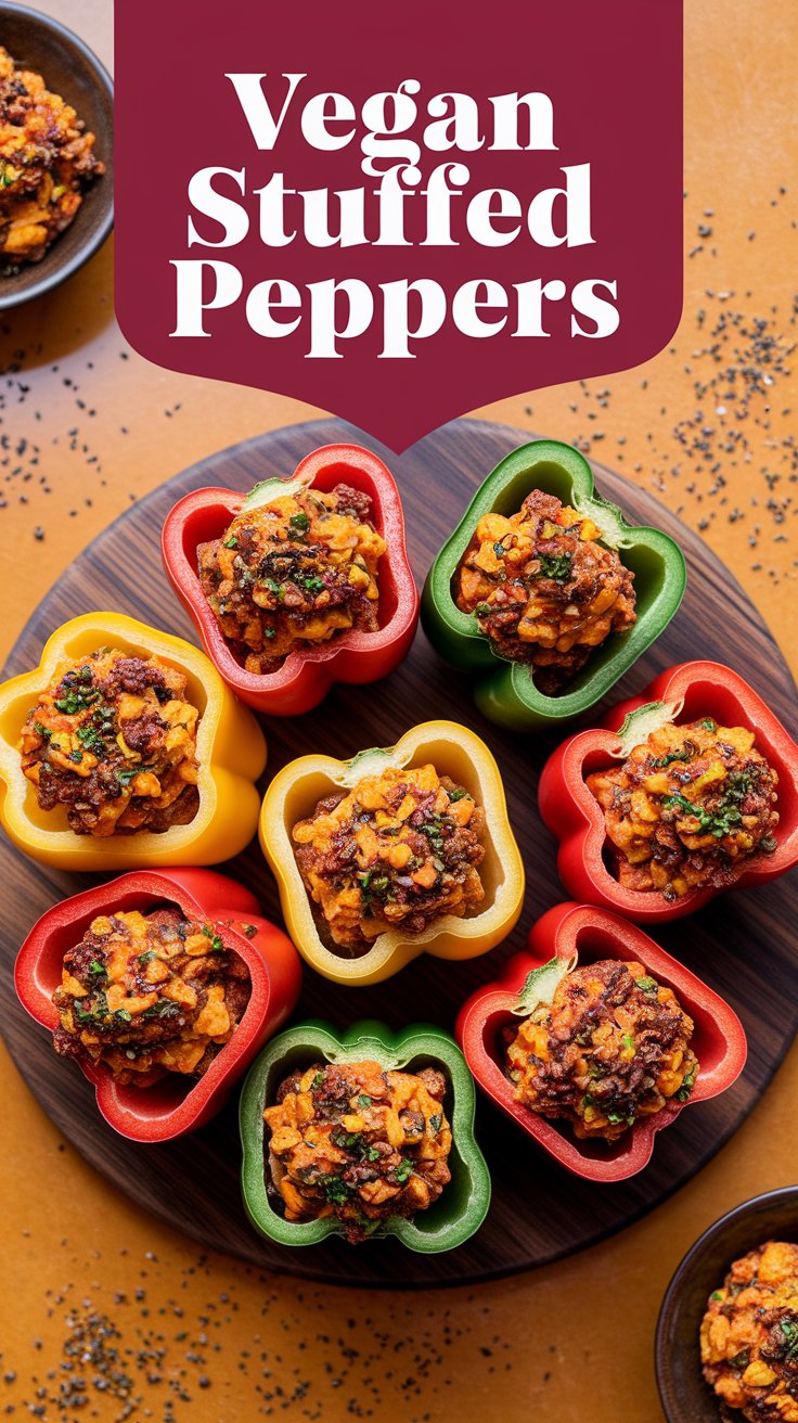 Vegan Stuffed Peppers: A Flavor-Packed, Plant-Based Classic