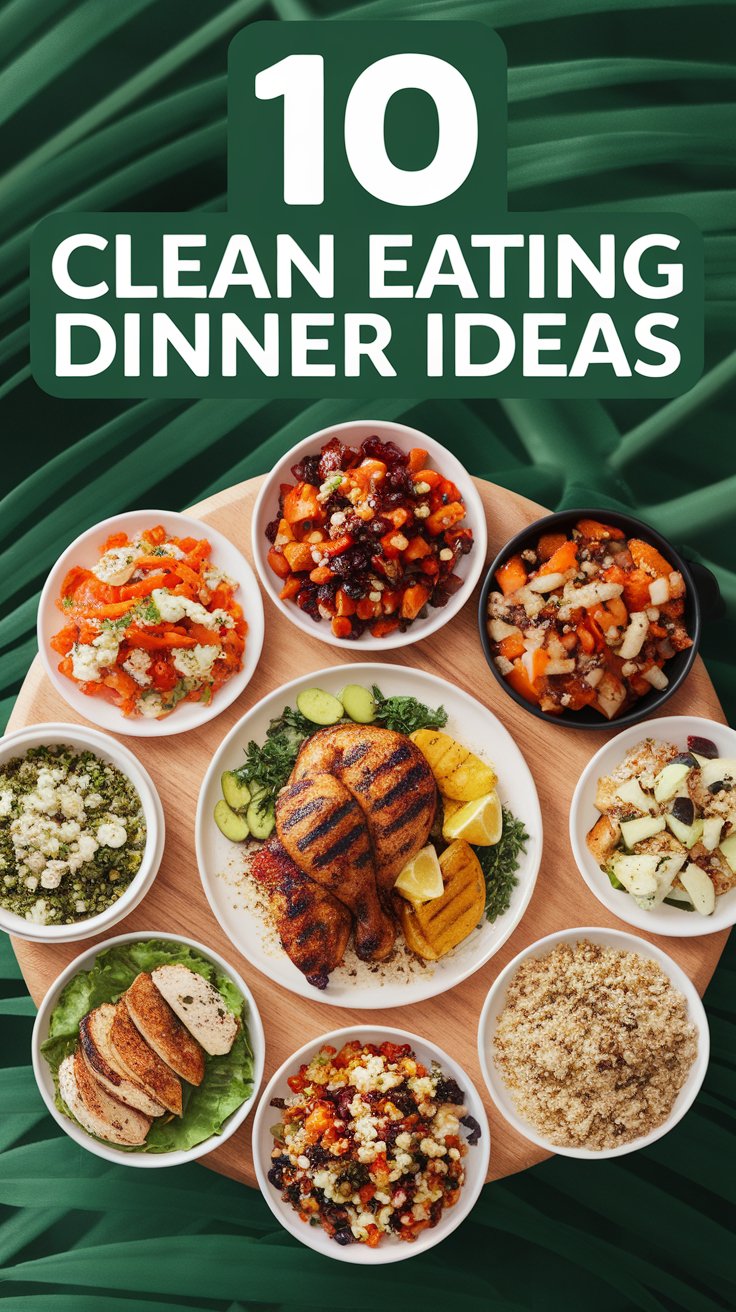 10 Clean Eating Dinner Ideas for a Healthier Happier You