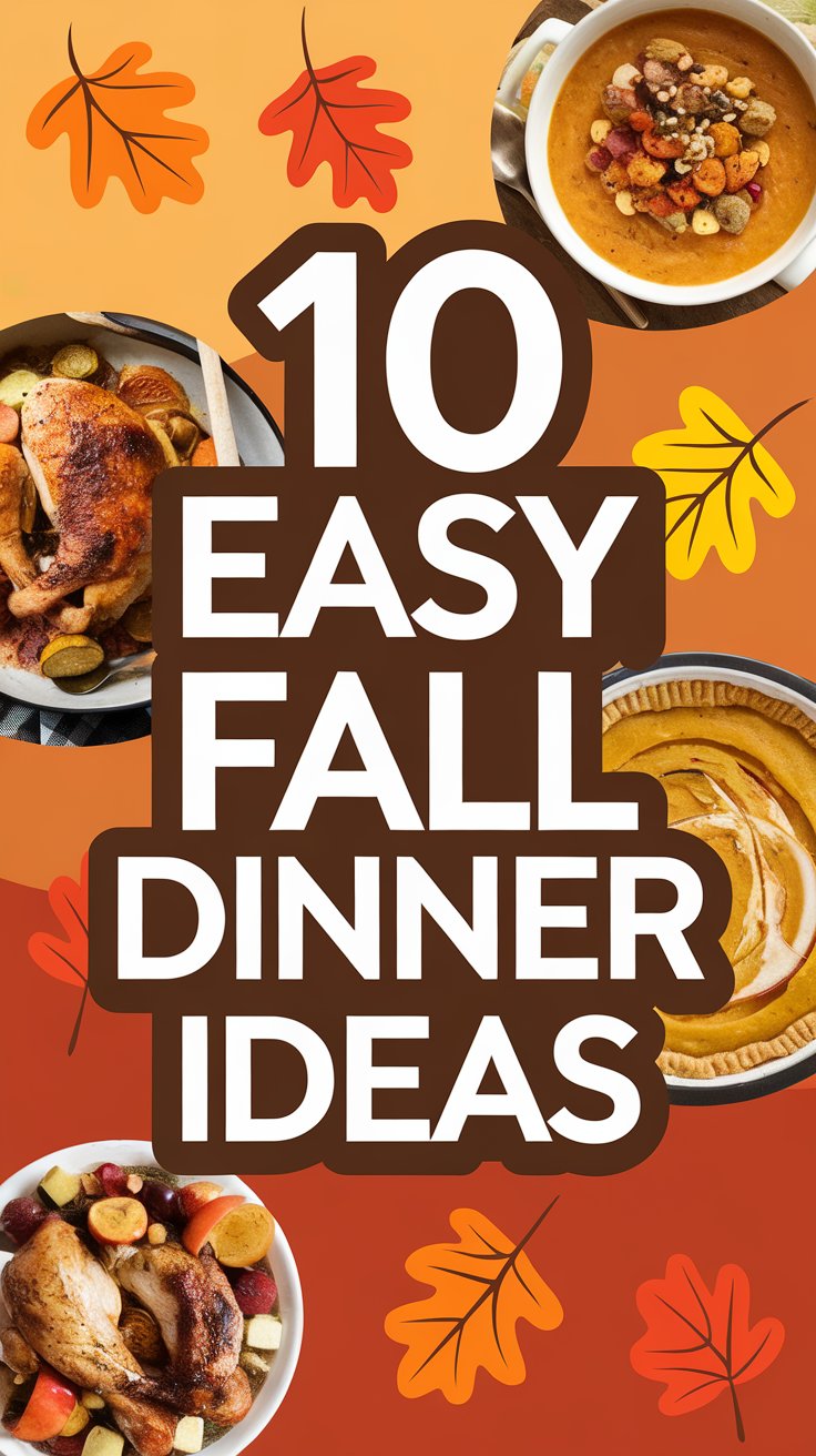 10 Easy Fall Dinner Ideas to Make You a Culinary Genius