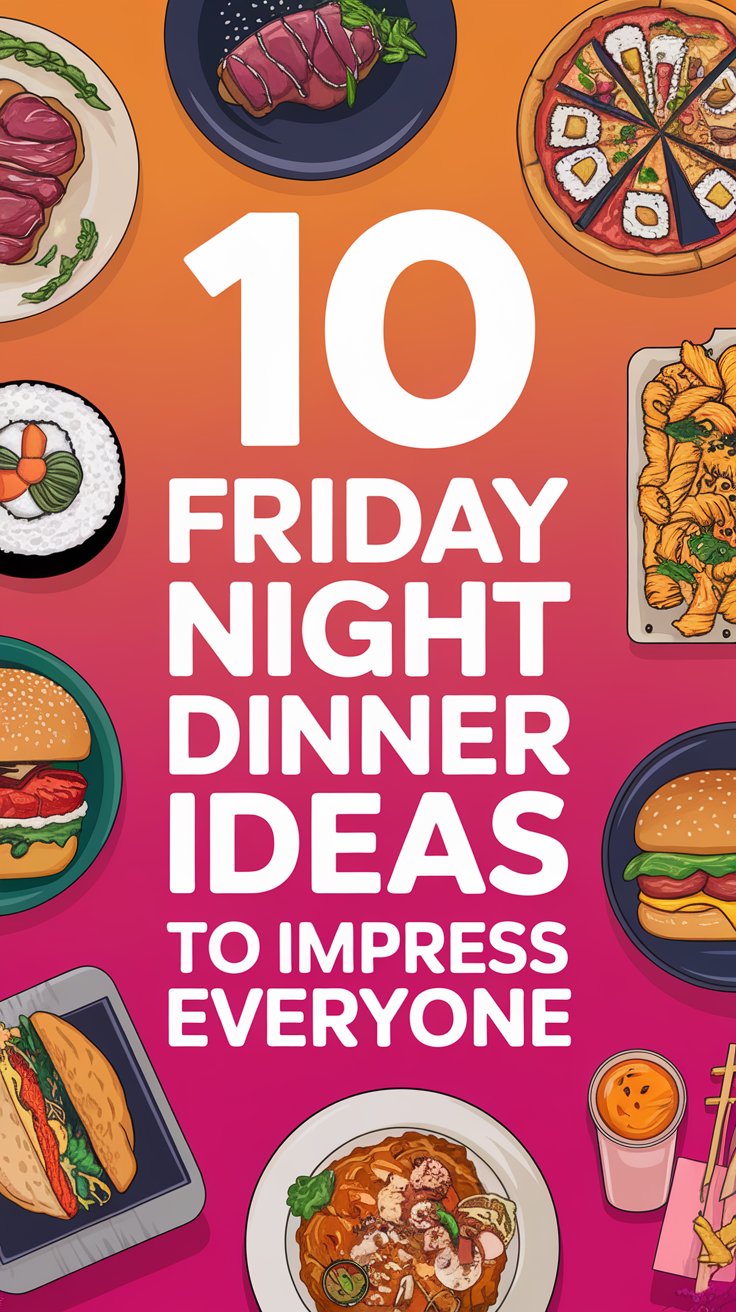 10 Friday Night Dinner Ideas to Impress Everyone at the Table