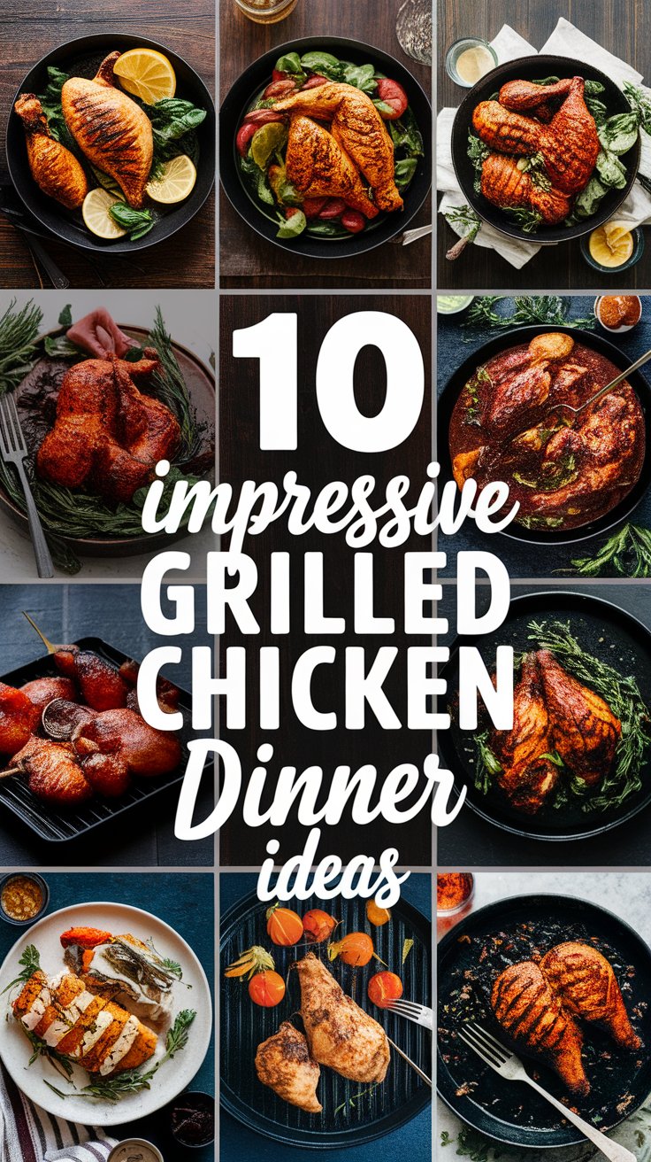 10 Grilled Chicken Dinner Ideas to Impress Everyone at the Table