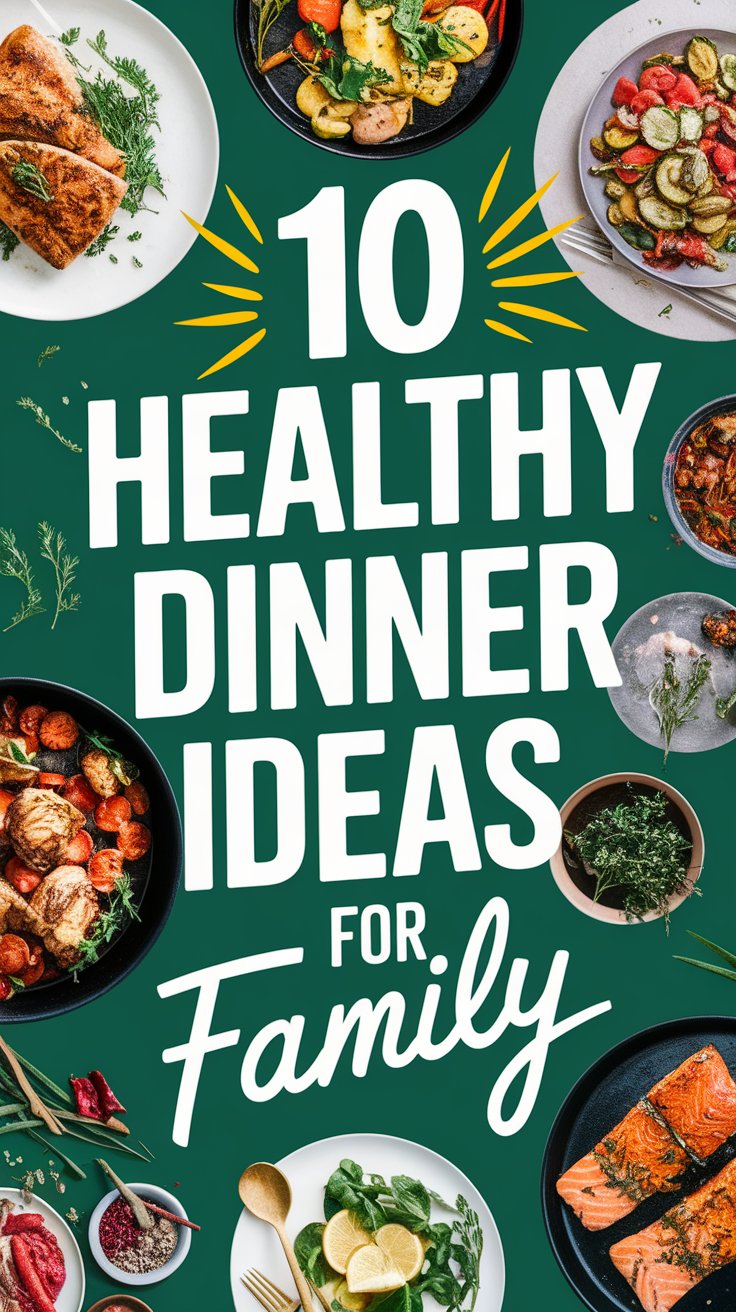 10 Healthy Dinner Ideas for Family That Will Make You a Kitchen Hero