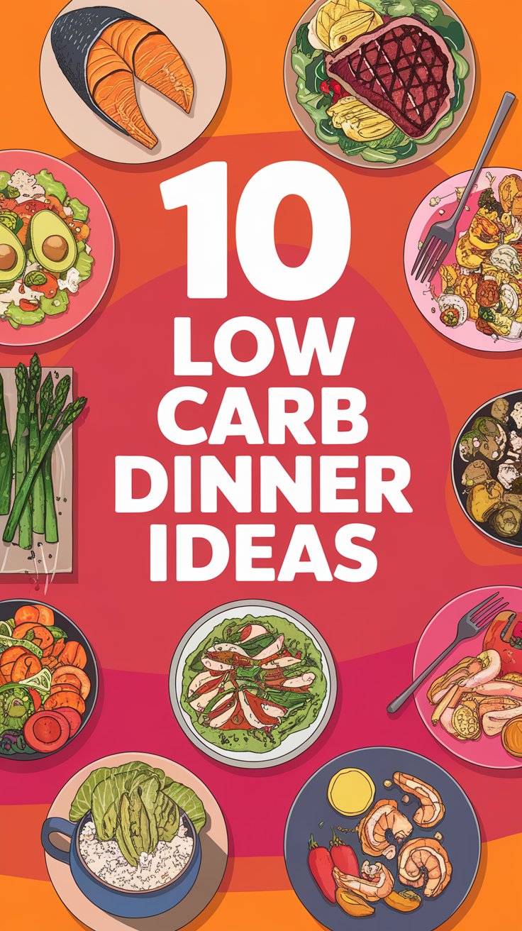 10 Low Carb Dinner Ideas to Keep You Lean and Energized