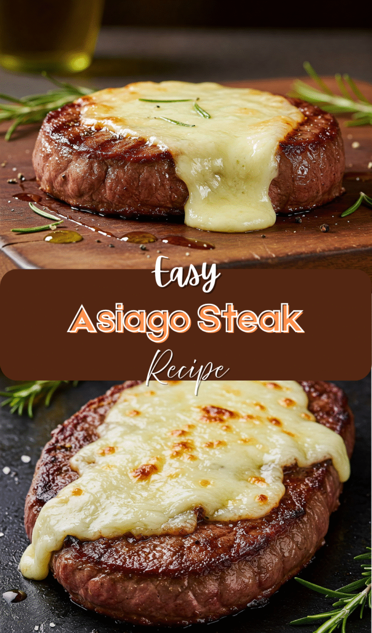 Easy Asiago Steak Recipe: A Rich, Cheesy Twist on a Classic