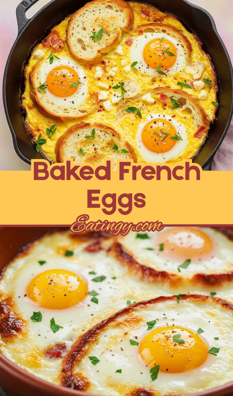 Fluffy Baked French Eggs: A Brunch Game-Changer