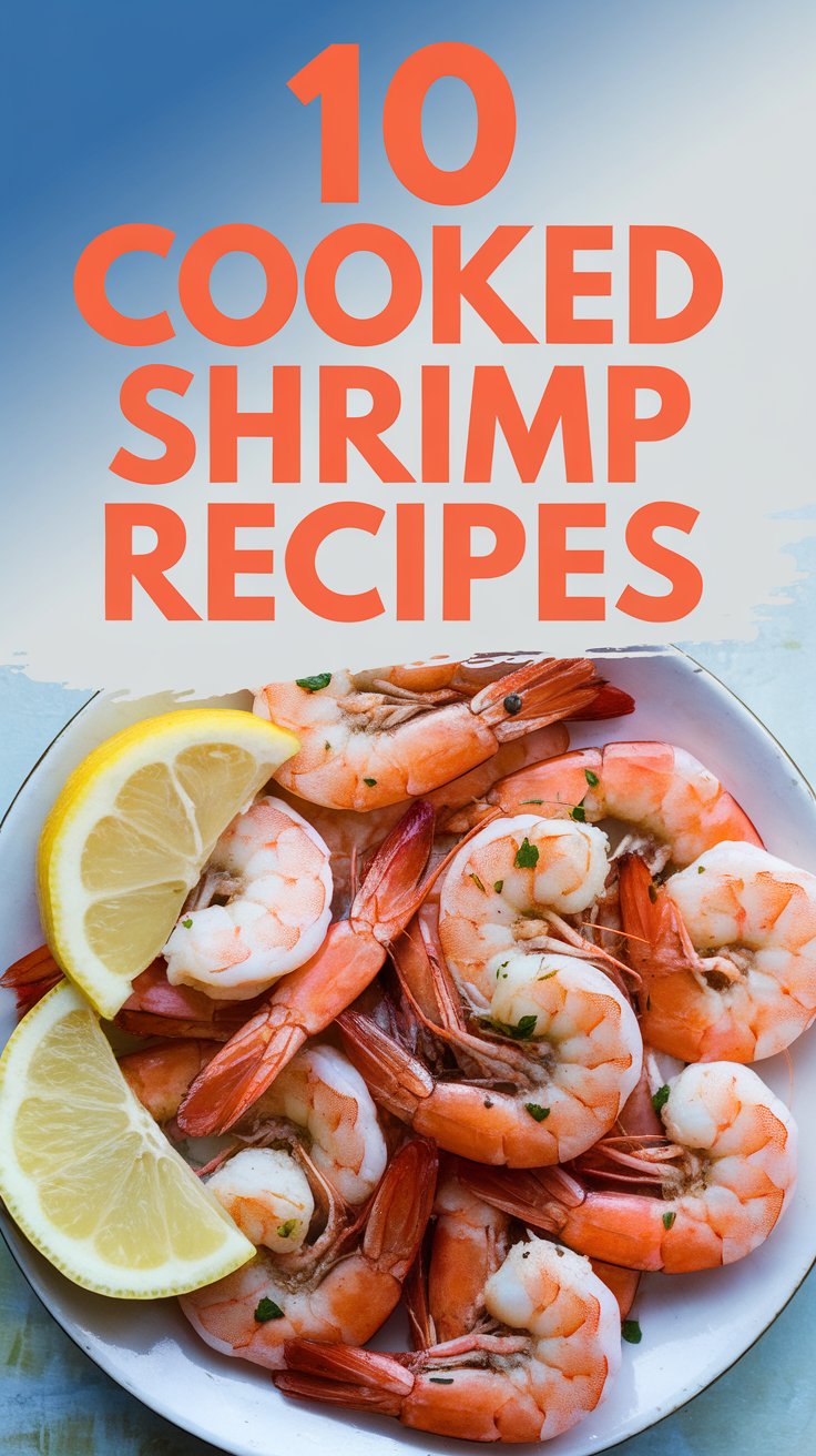 10 Cooked Shrimp Recipes for Quick Weeknight Dinners