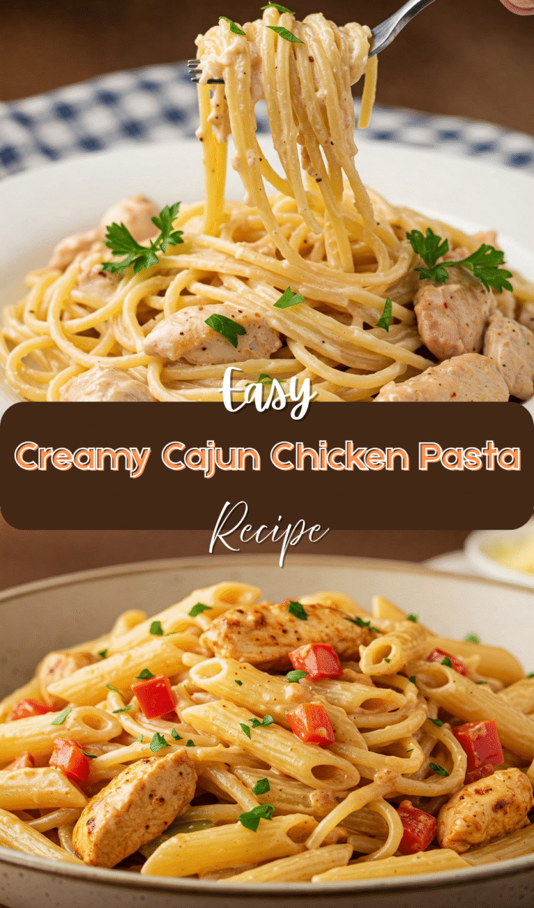 Creamy Cajun Chicken Pasta: A Spicy, Rich, and Irresistible Dish