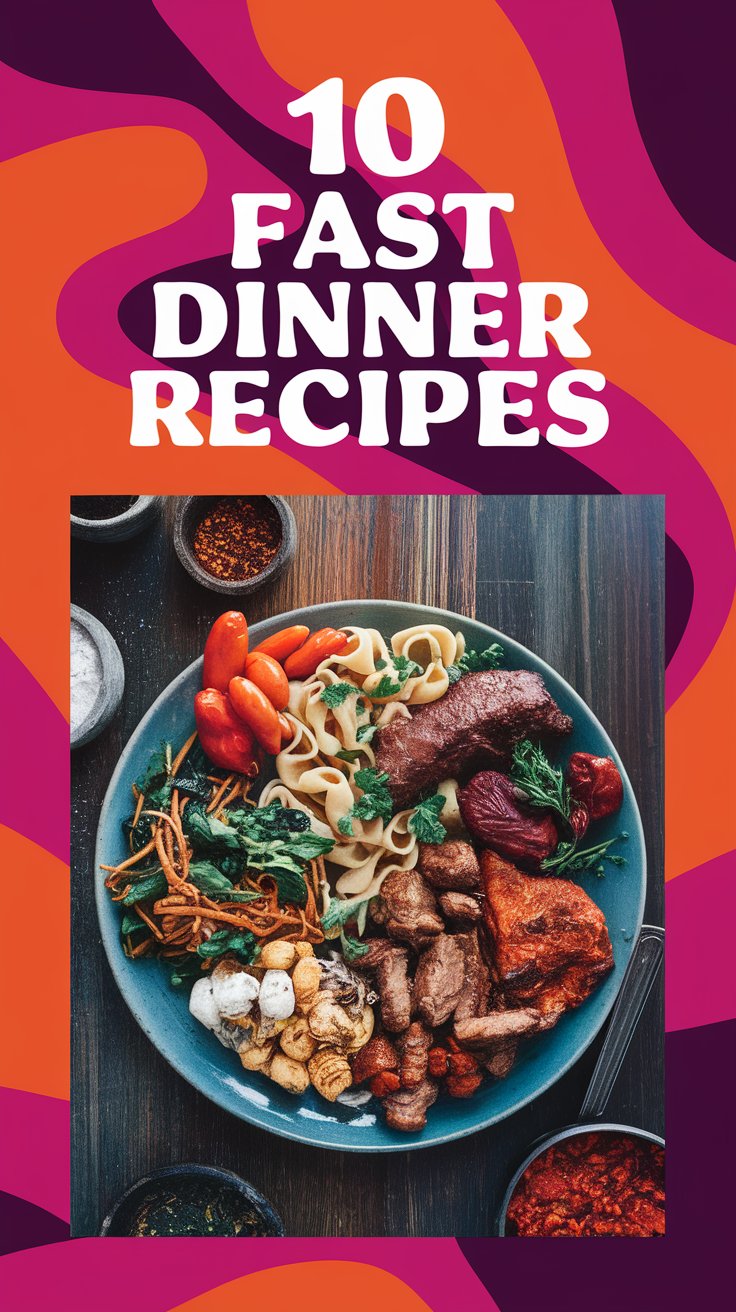 10 Effortless Fast Dinner Recipes for Busy Weeknights