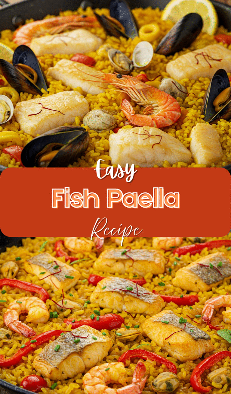 Easy Fish Paella Recipe: A Taste of Coastal Spain