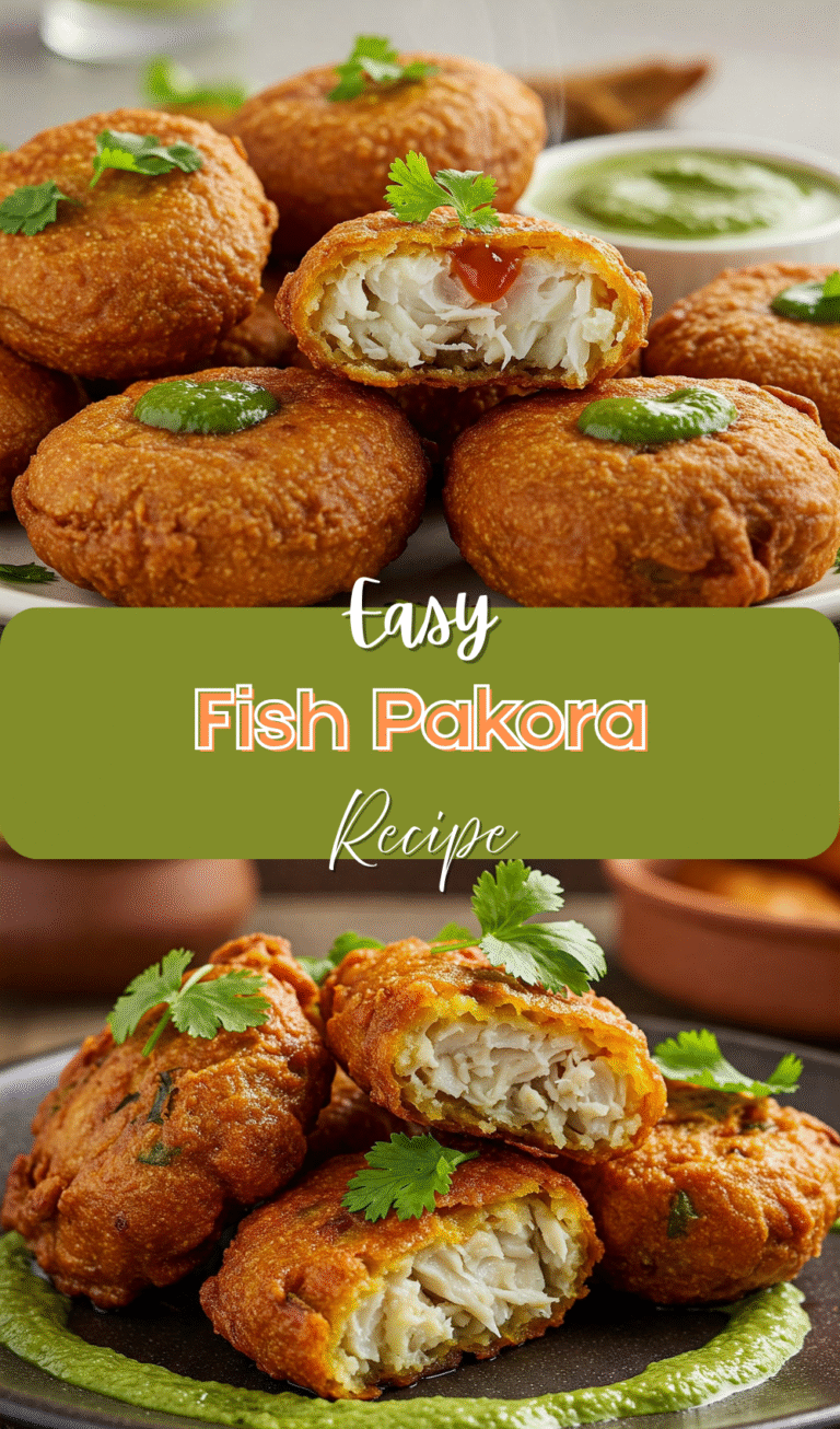 Easy Fish Pakora Recipe: A Crispy Delight