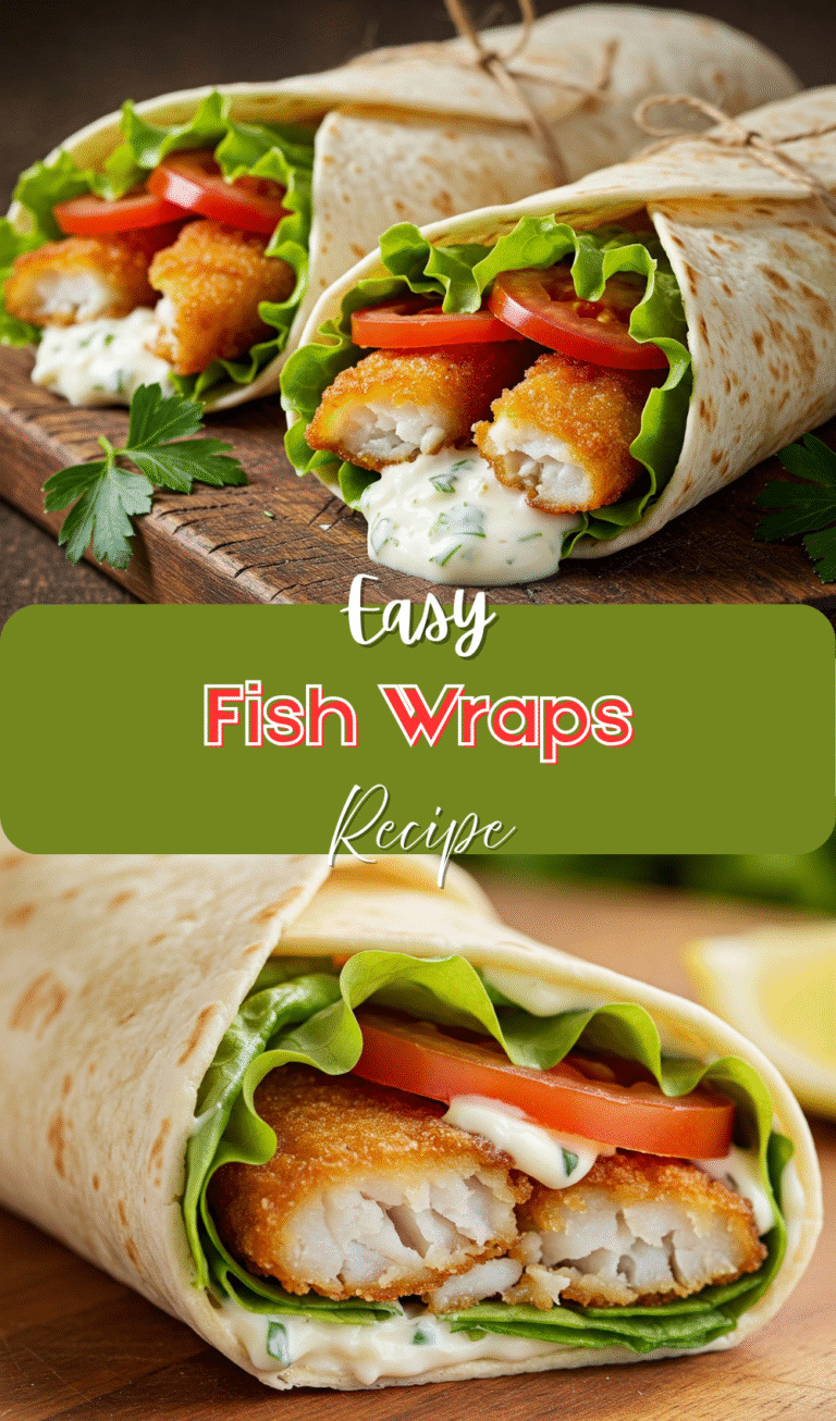Easy Fish Wraps Recipe: A Flavorful and Healthy Meal