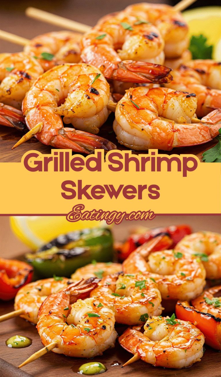 Grilled Shrimp Skewers: Juicy, Flavorful & Easy!