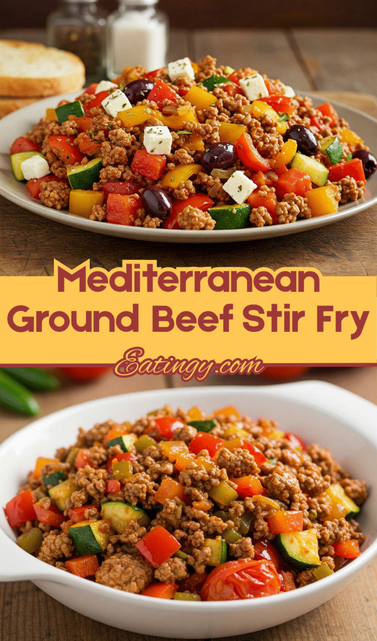 Mediterranean Ground Beef Stir Fry: A 20-Min Flavor Bomb!