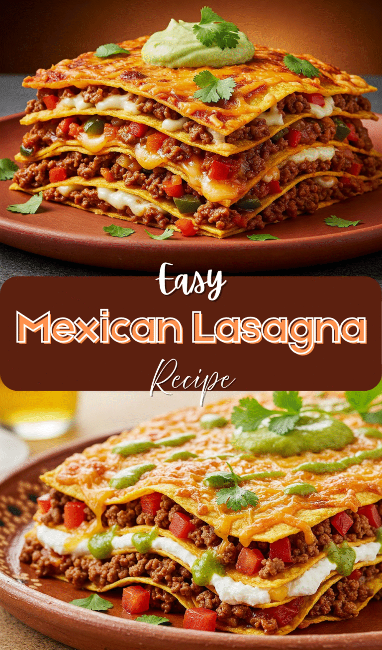 Mexican Lasagna: A Flavorful Fusion of Italian and Mexican Cuisines