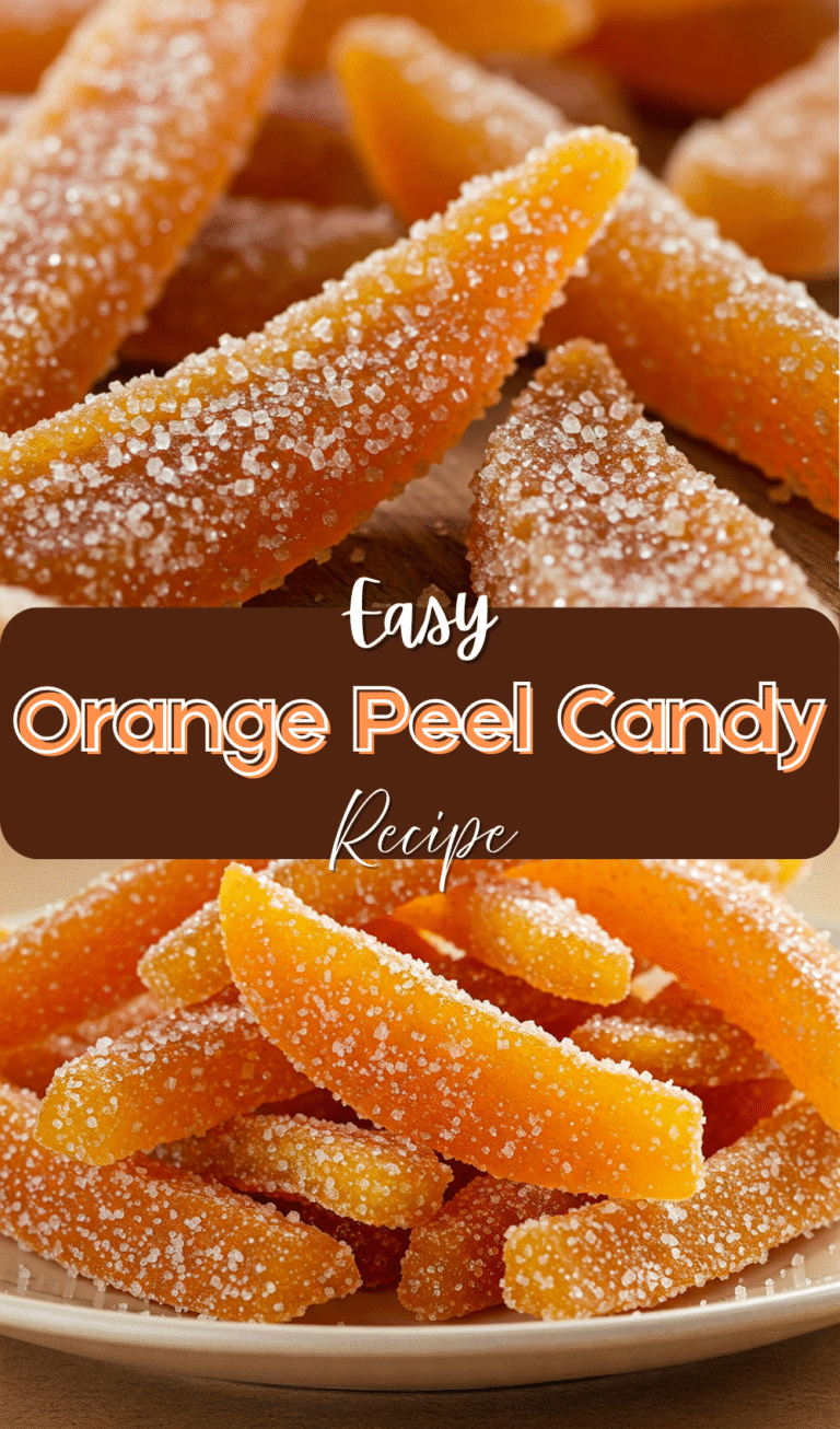 Orange Peel Candy Recipe: A Sweet Citrus Delight