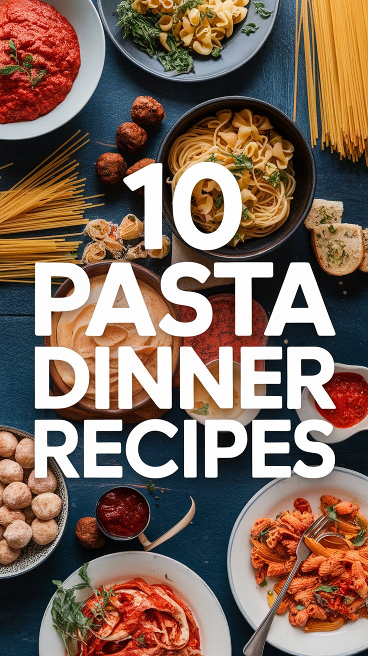 10 Irresistible Pasta Dinner Recipes for Effortless Weeknight Meals