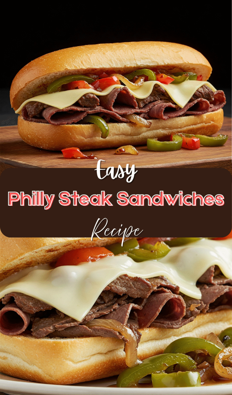 Sizzling Philly Steak Sandwiches