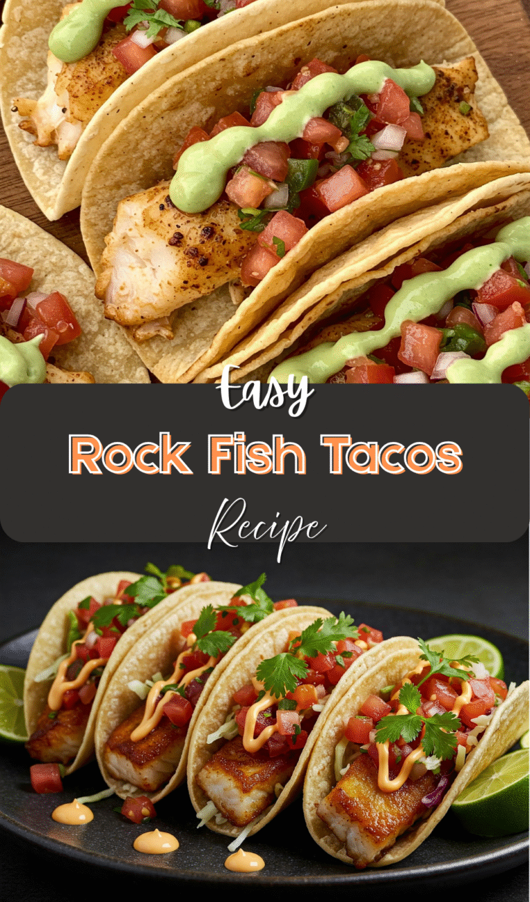 Easy Rock Fish Tacos Recipe: Crispy, Flaky, and Full of Flavor