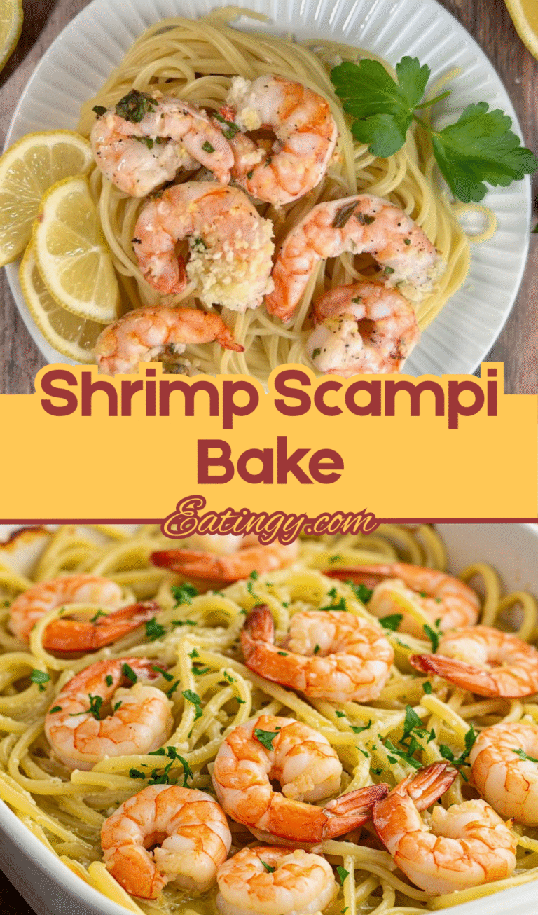 Easy Shrimp Scampi Bake – A Garlicky Delight!