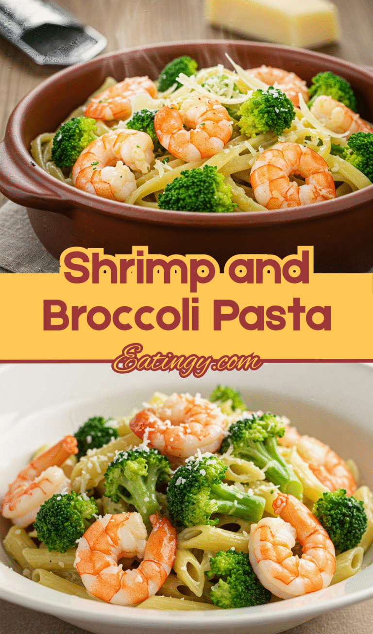 Creamy Shrimp & Broccoli Pasta Delight